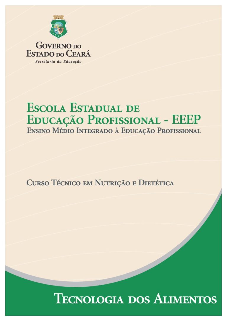 Nutricao e Dietetica Tecnologia de Alimentos
