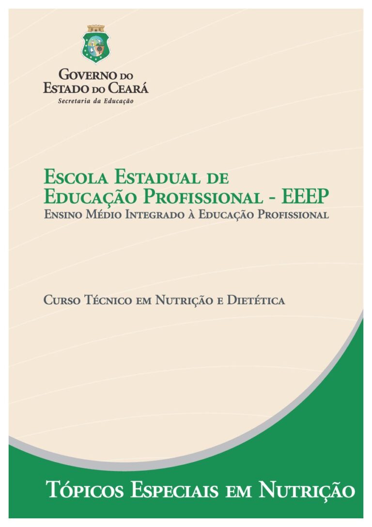 Nutricao e Dietetica Topicos Especiais em Nutrição